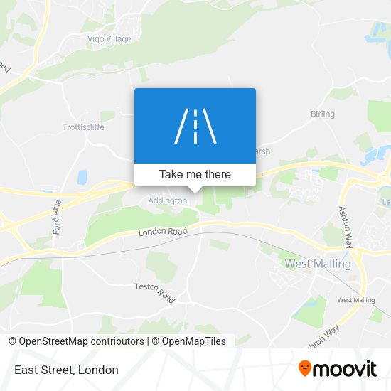 East Street map