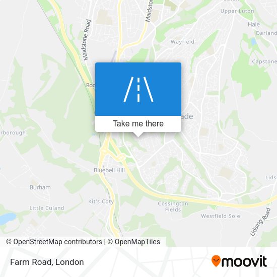 Farm Road map