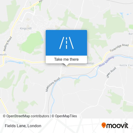 Fields Lane map