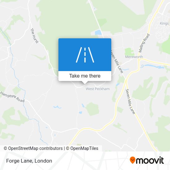 Forge Lane map