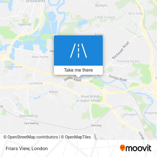 Friars View map