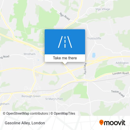 Gasoline Alley map