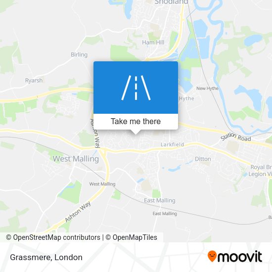 Grassmere map