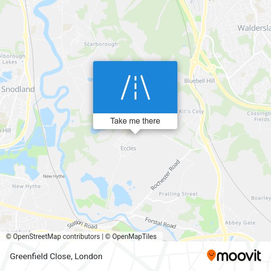Greenfield Close map