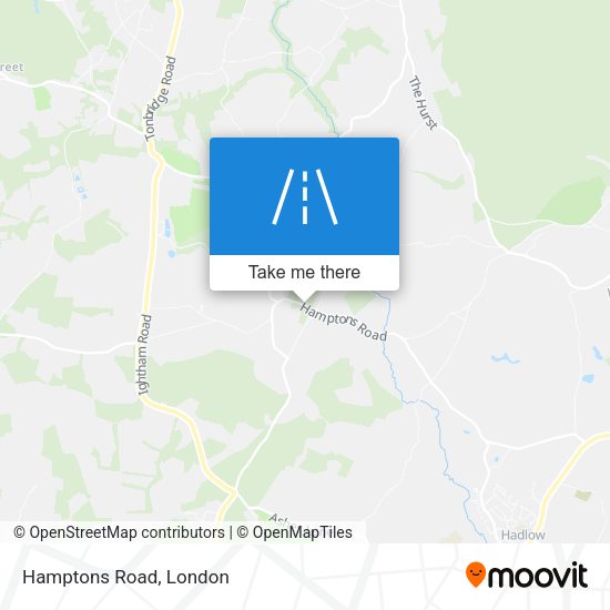 Hamptons Road map