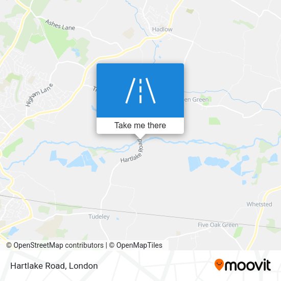 Hartlake Road map