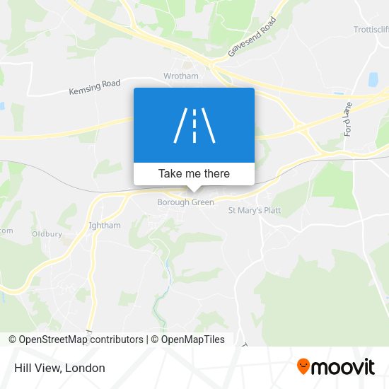 Hill View map