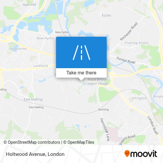 Holtwood Avenue map