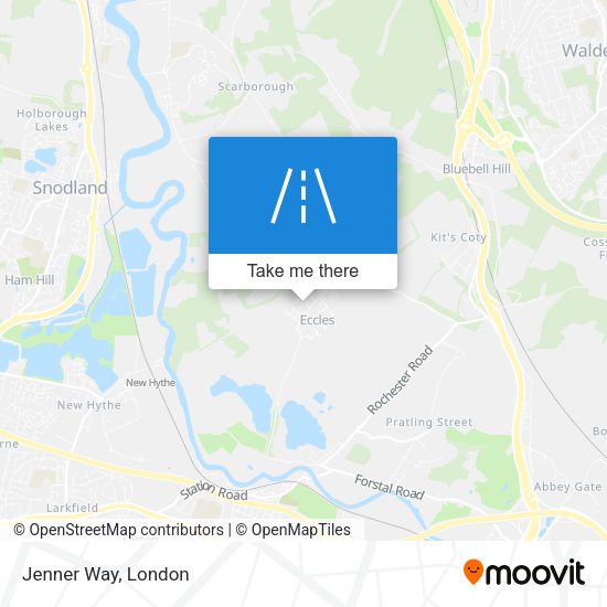 Jenner Way map