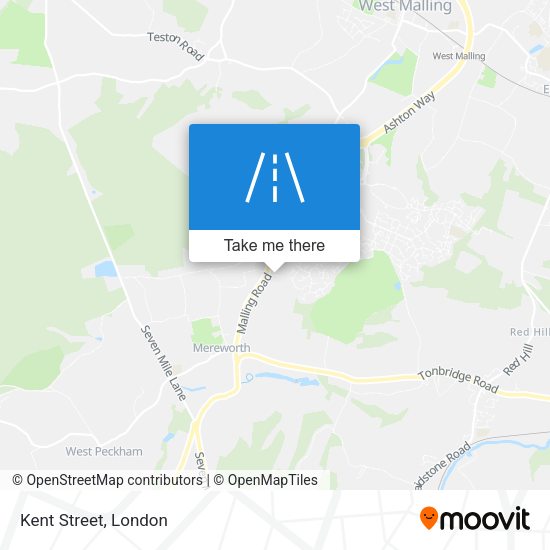 Kent Street map