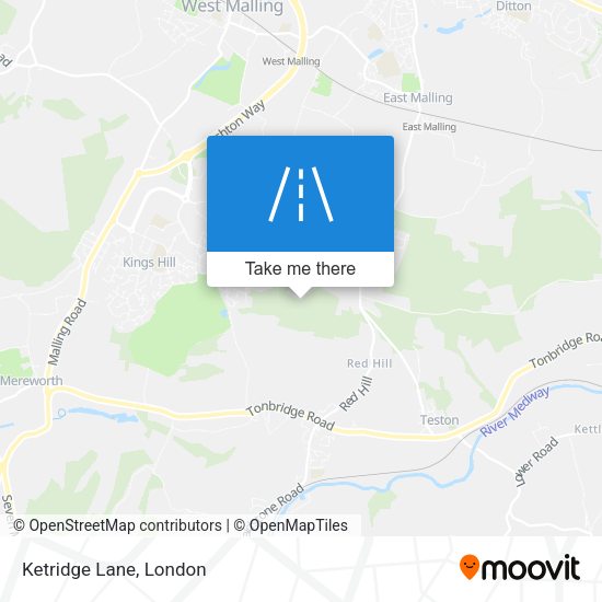 Ketridge Lane map