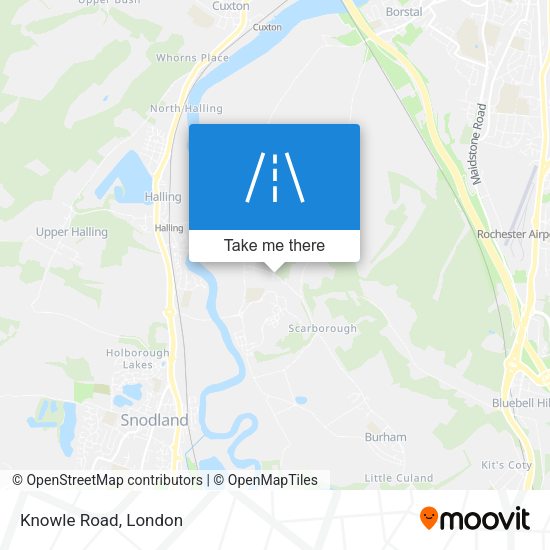 Knowle Road map