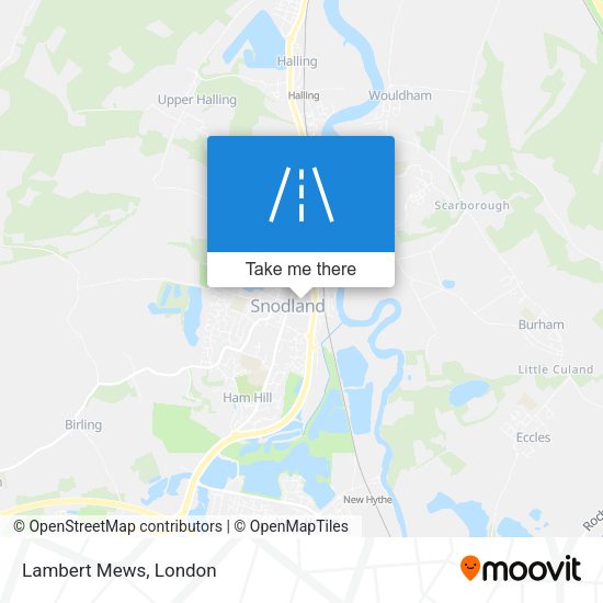 Lambert Mews map