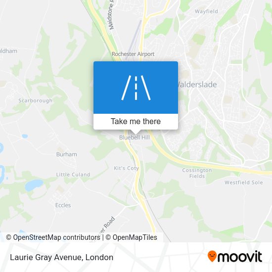 Laurie Gray Avenue map