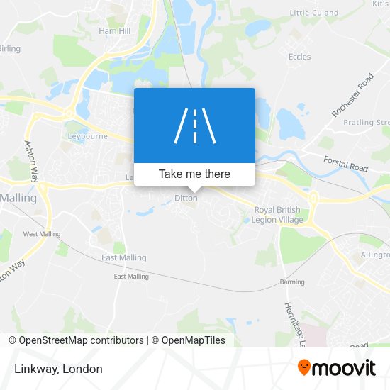 Linkway map