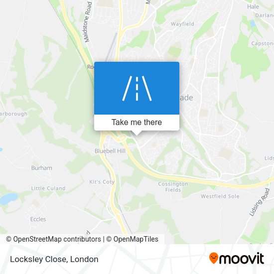 Locksley Close map