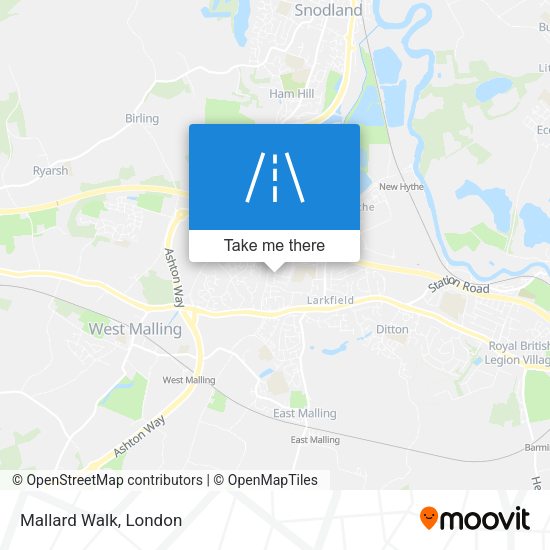 Mallard Walk map