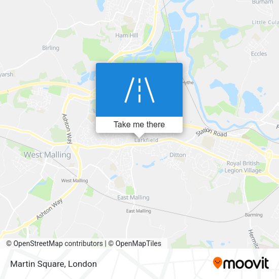 Martin Square map