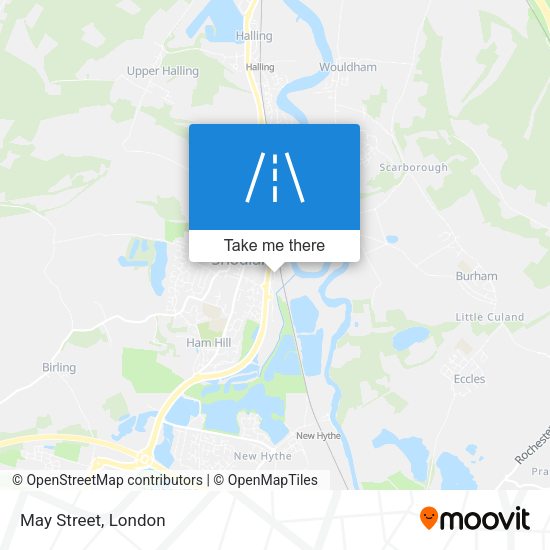 May Street map