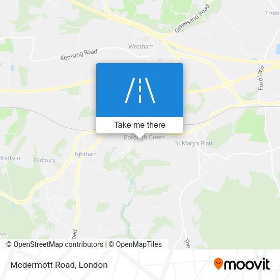 Mcdermott Road map