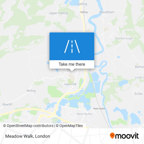 Meadow Walk map