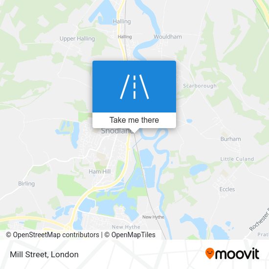 Mill Street map