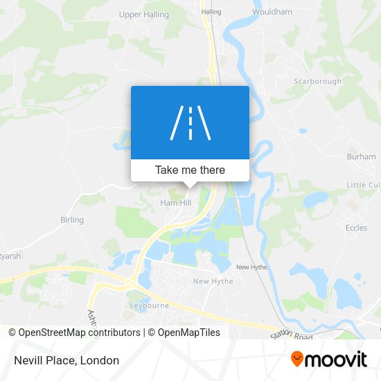 Nevill Place map