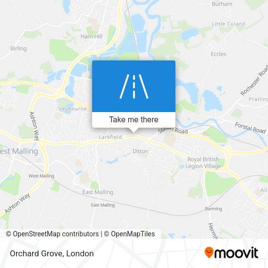 Orchard Grove map