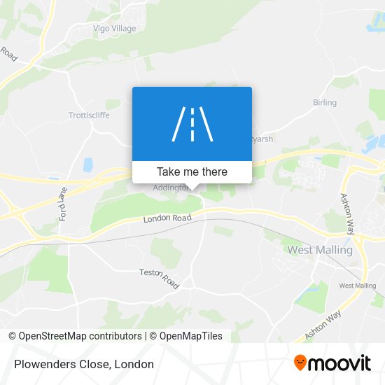 Plowenders Close map