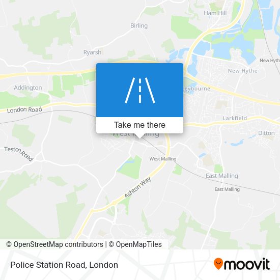 Police Station Road map