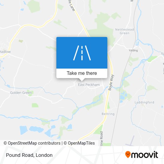 Pound Road map