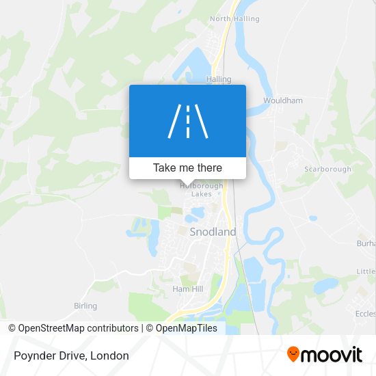 Poynder Drive map