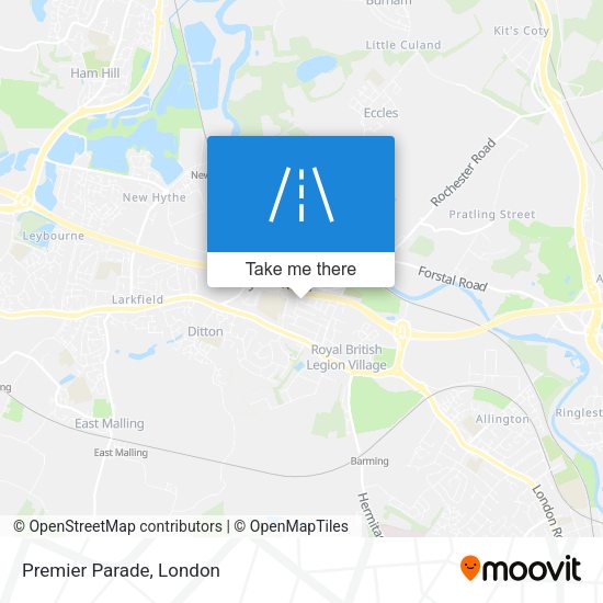Premier Parade map