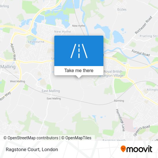 Ragstone Court map