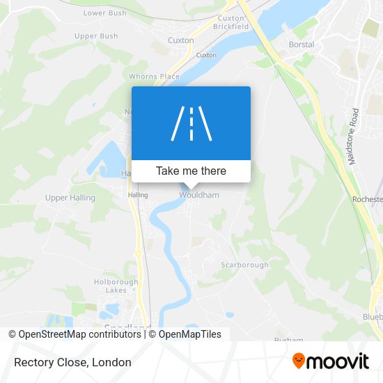 Rectory Close map