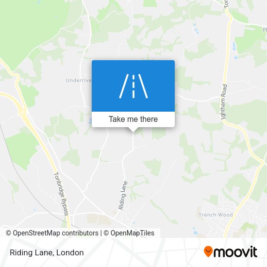 Riding Lane map
