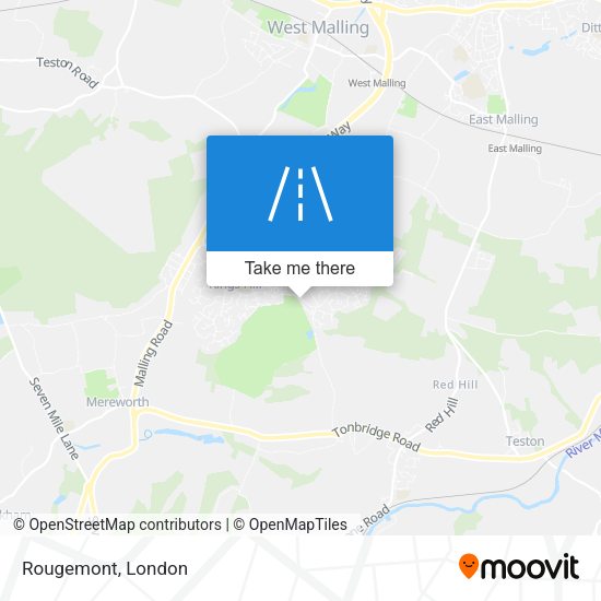 Rougemont map