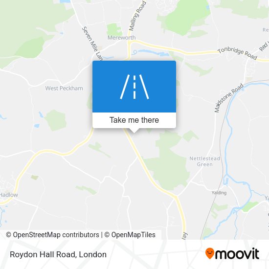 Roydon Hall Road map