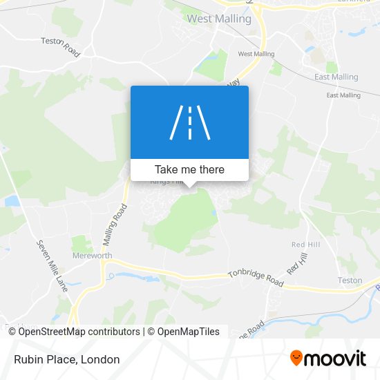 Rubin Place map