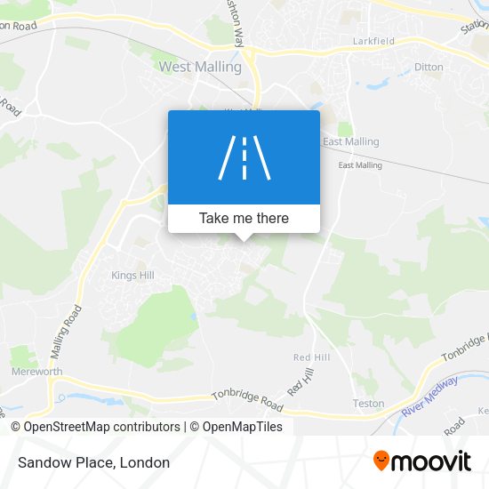 Sandow Place map