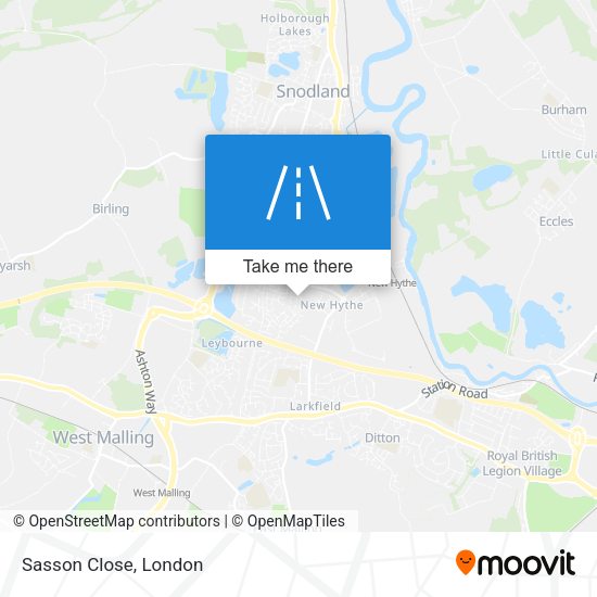 Sasson Close map