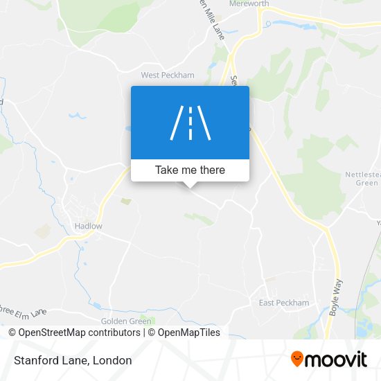 Stanford Lane map