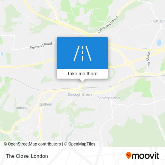 The Close map