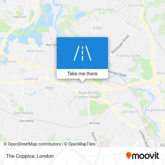 The Coppice map