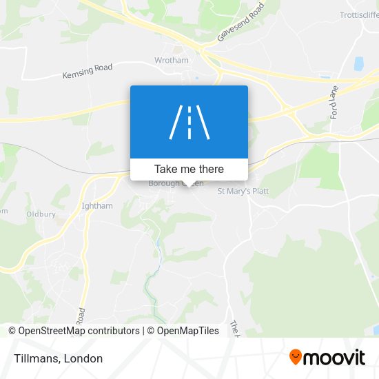 Tillmans map