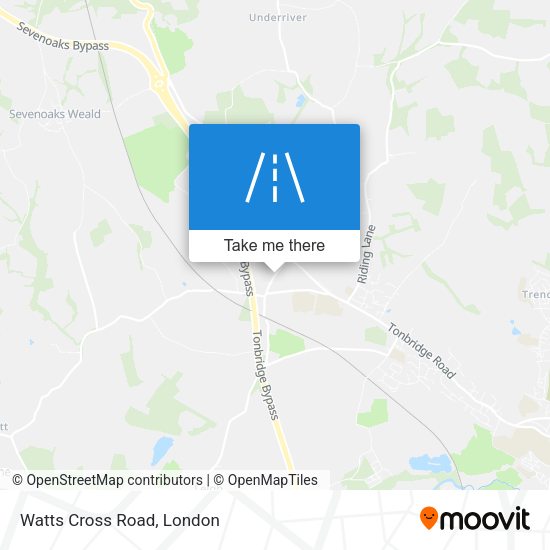 Watts Cross Road map