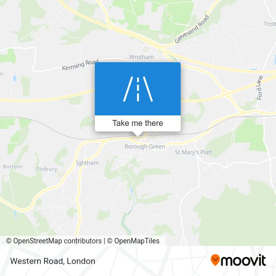 Western Road map