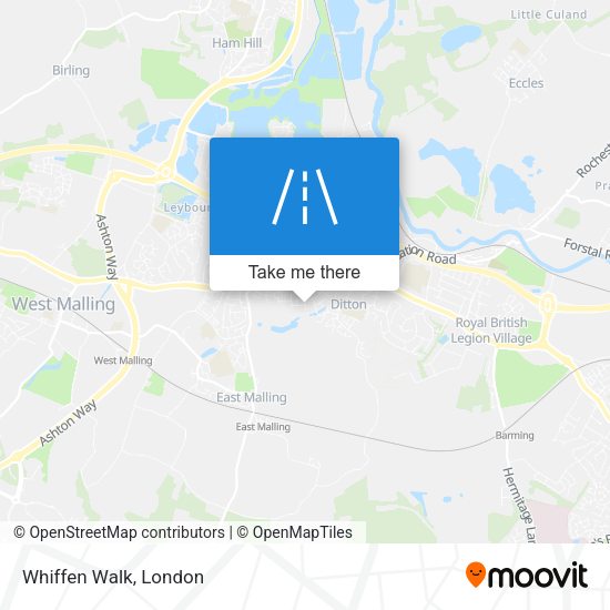 Whiffen Walk map
