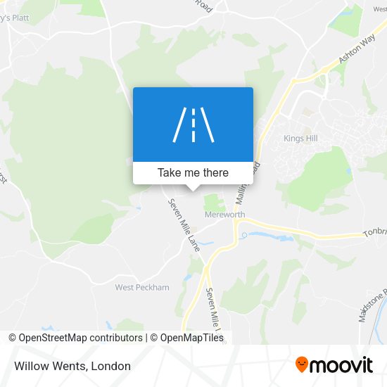 Willow Wents map