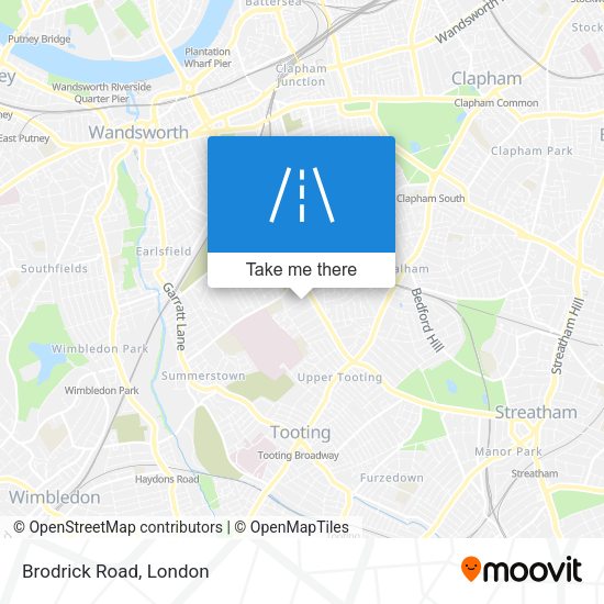 Brodrick Road map